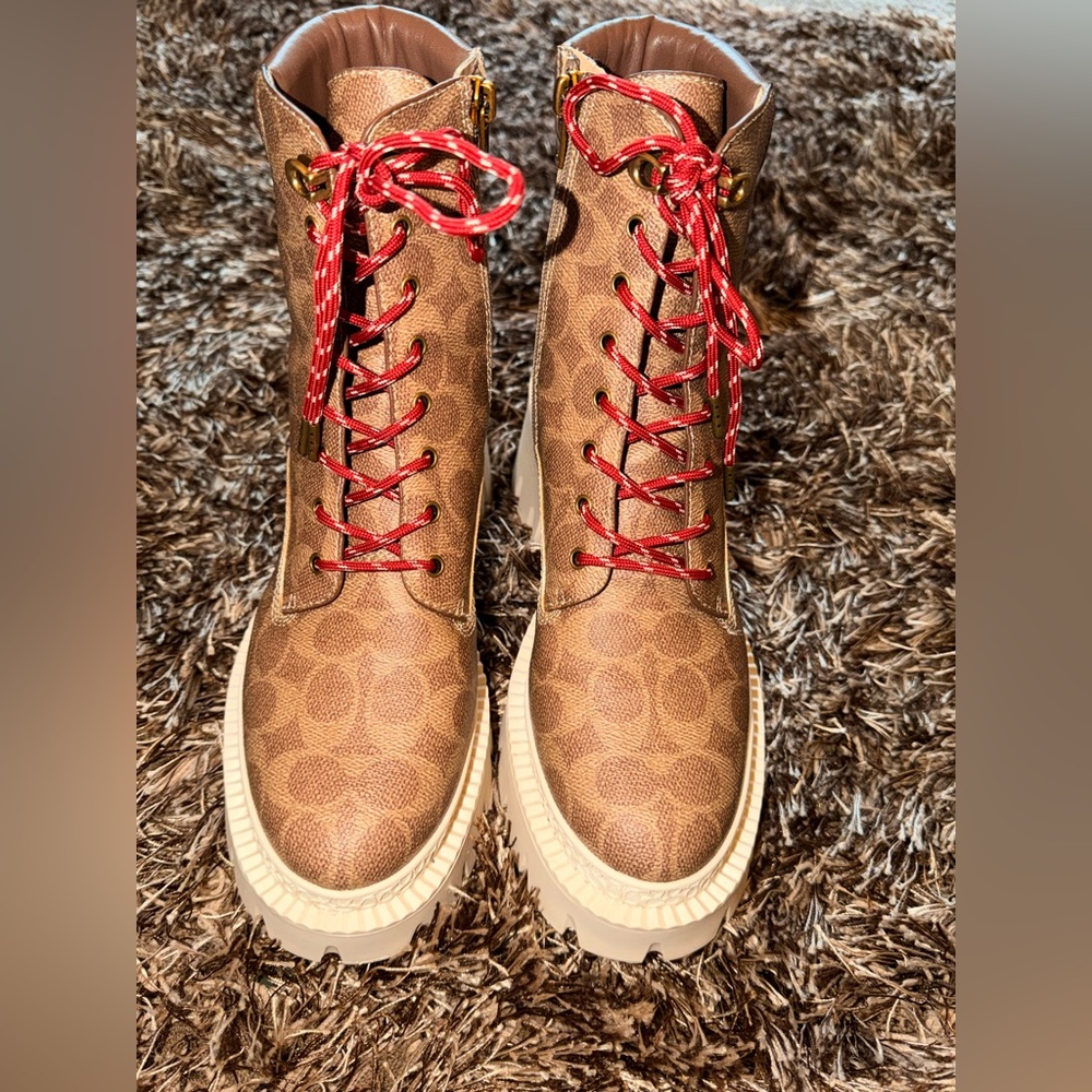 Coach Tan Leather Interior